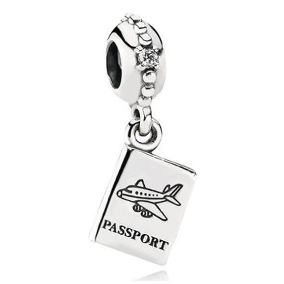 AAA GRADE S925 ALE Sterling Silver Dangle						