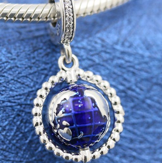 AAA GRADE S925 ALE Sterling Silver Dangle						