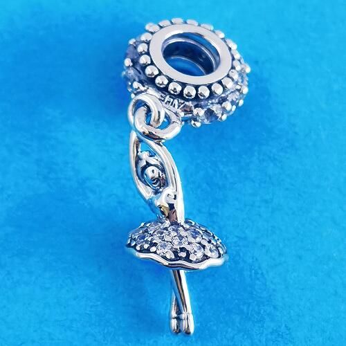 AAA GRADE S925 ALE Sterling Silver Dangle						