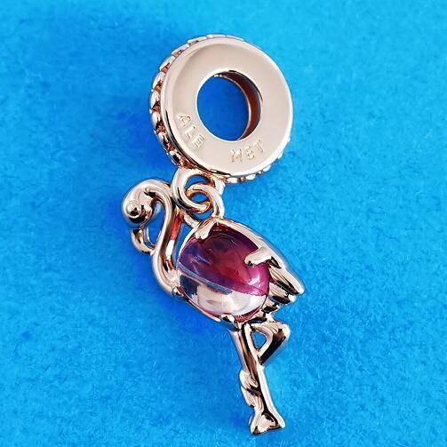 AAA GRADE Rose ALE R Animal Theme Dangle						