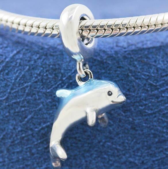 AAA GRADE S925 ALE Sterling Silver Ocean Dangle Charms