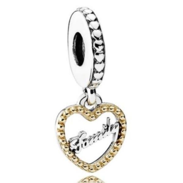 AAA GRADE 18k Goldplated Two Tone Dangle 