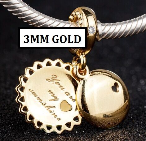 18K Goldplated AAA GRADE S925 ALE Dangle