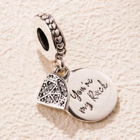 AAA GRADE S925 ALE Sterling Silver Dangle Charms