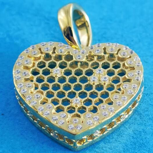 18K Goldplated AAA GRADE S925 ALE Dangle