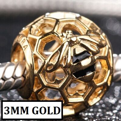 18K Goldplated AAA GRADE S925 ALE Charms