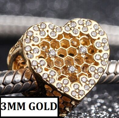 18K Goldplated AAA GRADE S925 ALE Charms