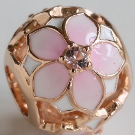 Rose Goldplated AAA GRADE ALE R Charms
