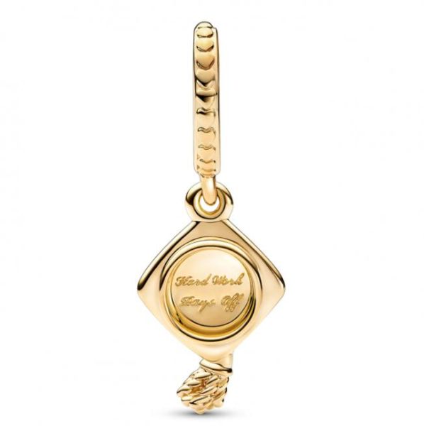 18K Goldplated AAA GRADE S925 ALE Dangle  