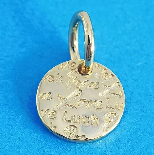 18K Goldplated AAA GRADE S925 ALE Dangle