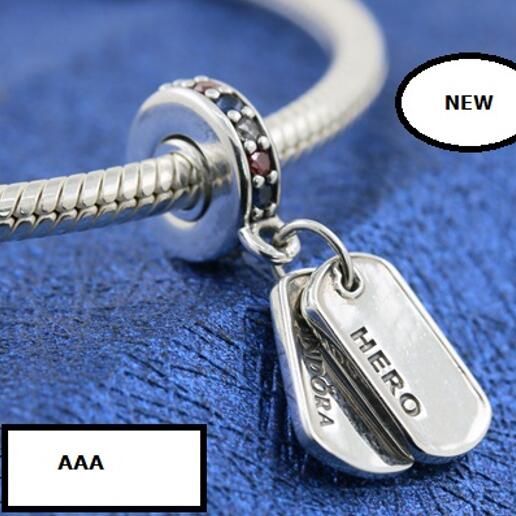 AAA GRADE S925 ALE Sterling Silver Dangle						