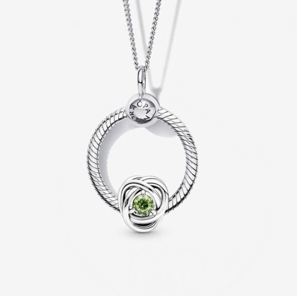 Aug Birthday 45CM Necklace Set-AAA GRADE