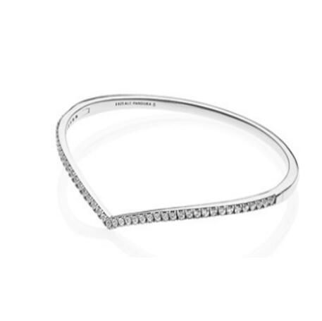 Promotion 1:1 COPY S925 ALE Sterling Silver Bangle
