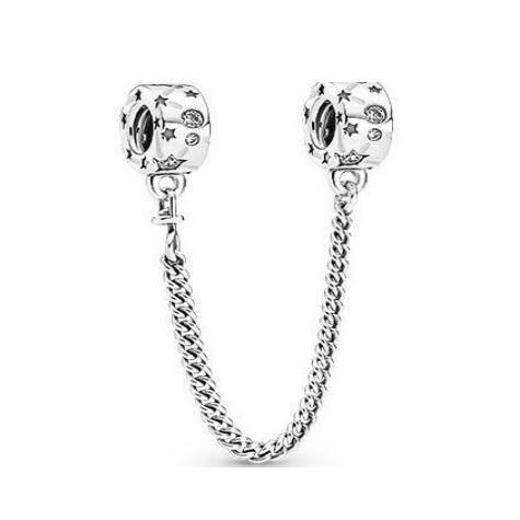 Promotion  1:1 COPY S925 ALE Sterling Silver Safety Chain