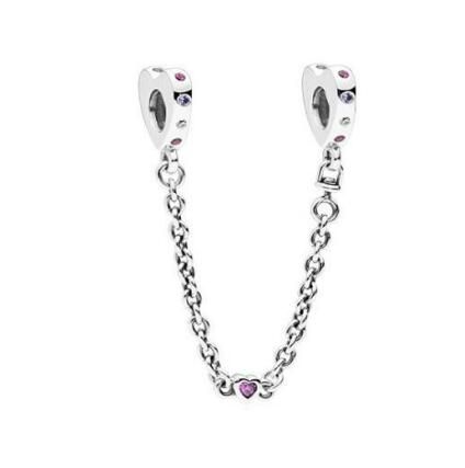Promotion  1:1 COPY S925 ALE Sterling Silver Safety Chain
