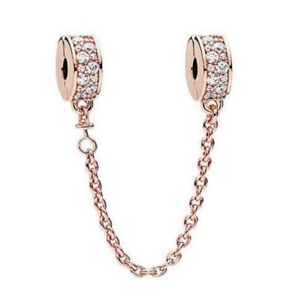 Promotion  1:1 COPY S925 ALE Sterling Silver Safety Chain