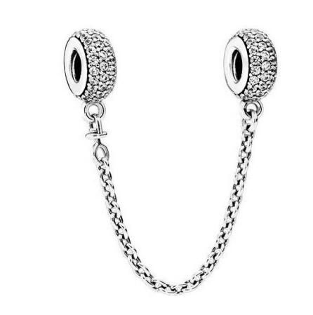 Promotion  1:1 COPY S925 ALE Sterling Silver Safety Chain