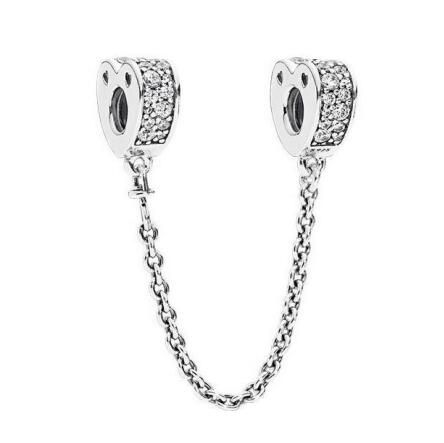 Promotion  1:1 COPY S925 ALE Sterling Silver Safety Chain