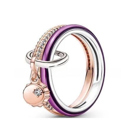 Set-4PCS Promotion 1:1 COPY S925 ALE Sterling Silver Rings