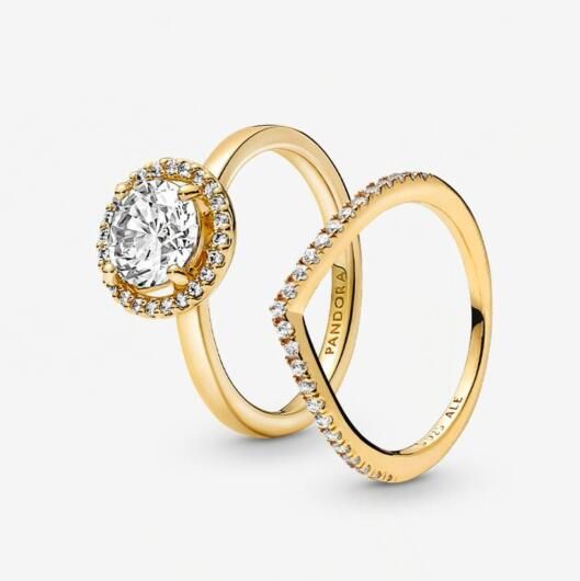 STACKED Pave AAA GRADE S925 ALE Sparkling Rings Set