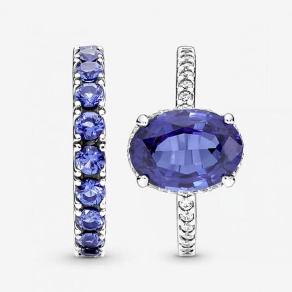 STACKED Pave AAA GRADE S925 ALE Rings Set
