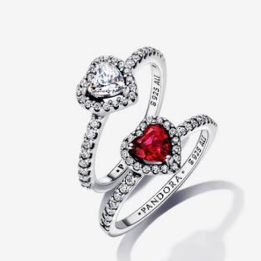 STACKED Pave AAA GRADE S925 ALE Sparkling Rings Set