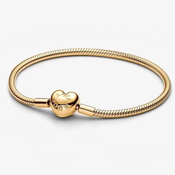 AAA GRADE S925 ALE Shine Clasp Snake Chain Bracelets