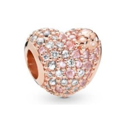 Rose Goldplated AAA GRADE ALE R Charms