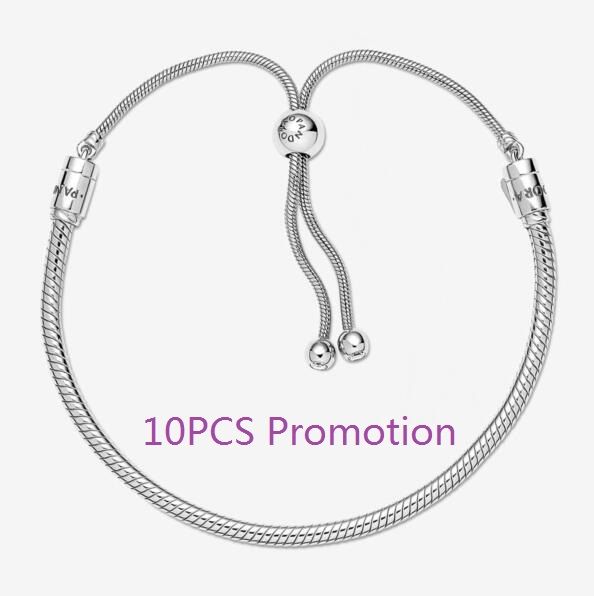 10PCS Promotion HOT 1:1 COPY S925 ALE  Sterling Silver Bracelets