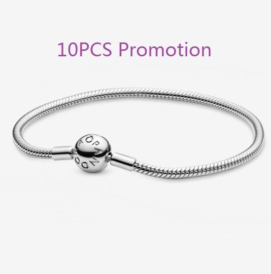 10PCS Promotion HOT 1:1 COPY S925 ALE  Sterling Silver Bracelets
