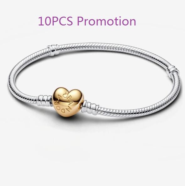 10PCS Promotion HOT 1:1 COPY S925 ALE  Sterling Silver Bracelets