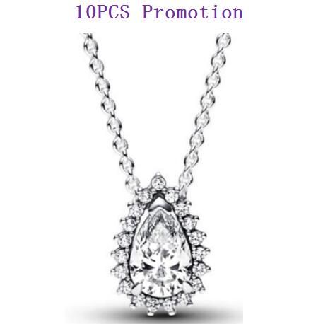 10PCS Promotion HOT 1:1 COPY S925 ALE  Sterling Silver Necklaces