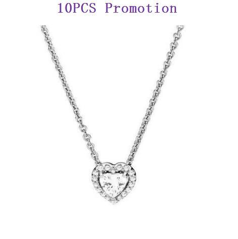 10PCS Promotion HOT 1:1 COPY S925 ALE  Sterling Silver Necklaces