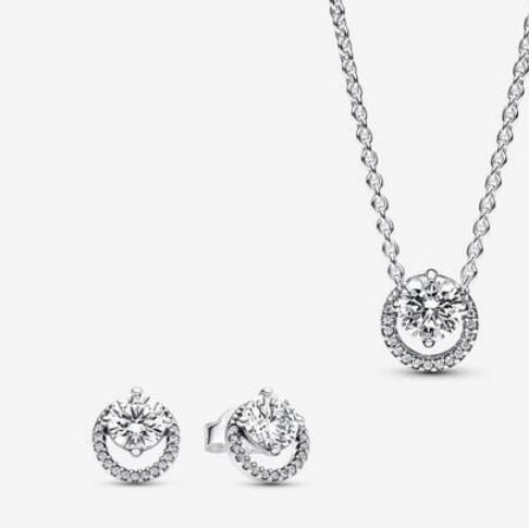 2024 NEW AAA GRADE S925 ALE Sterling Silver Earrings & Neckalces