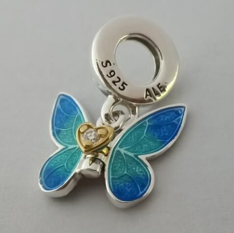 2024 NEW AAA GRADE S925 ALE Sterling Silver 14K Gold Two Tone Charms