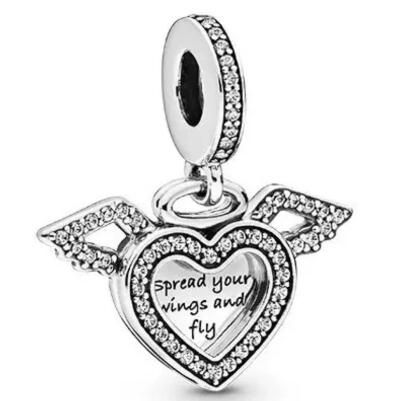 10PCS Promotion AAA GRADE S925 ALE Sterling Silver Charms