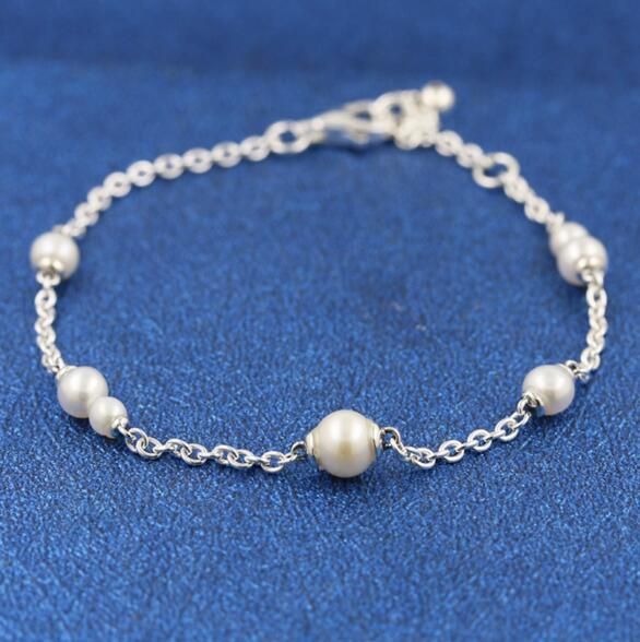 AAA GRADE S925 ALE Sterling Silver Beaded Bracelets