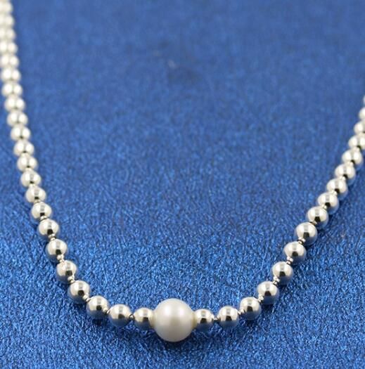 Beads&Pearl Chain Me Necklaces