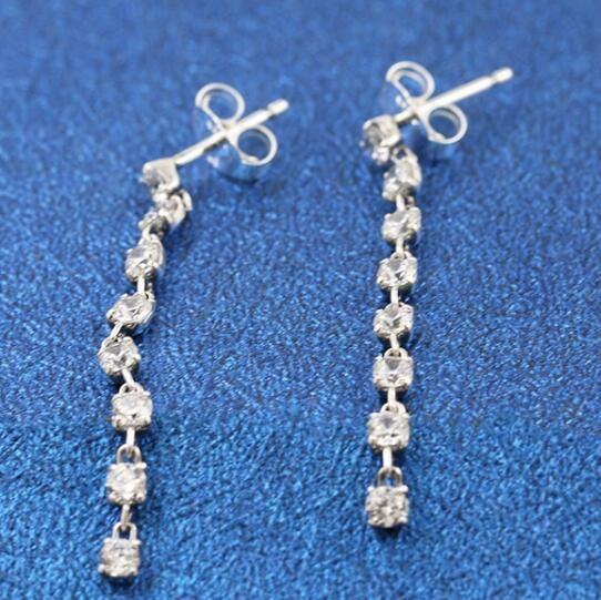 AAA GRADE S925 ALE Sterling Silver Drop Earrings