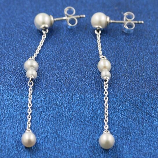 AAA GRADE S925 ALE Sterling Silver Drop Earrings