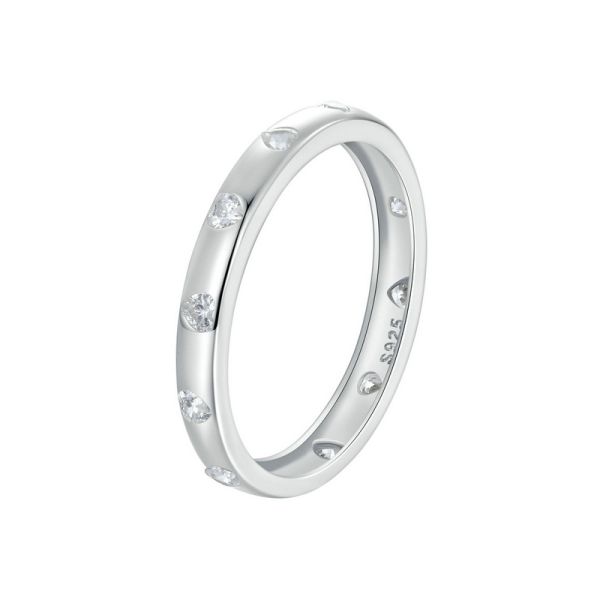 925 Sterling Silver 2024 New Infinite Heart Ring