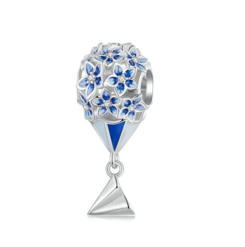 925 Sterling Silver 2024 New Hot Air Balloon Charm