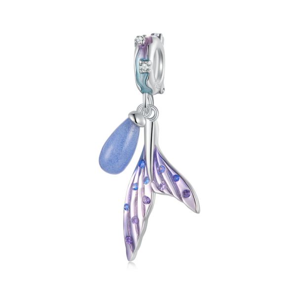 925 Sterling Silver 2024 New Luminous Mermaid Pendant