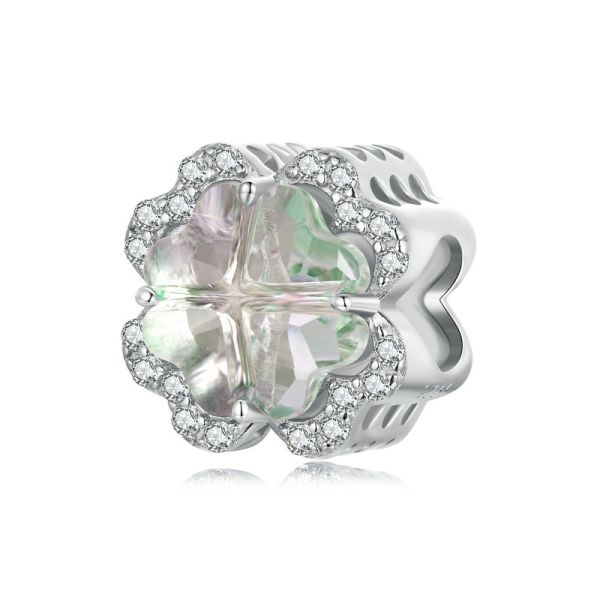 925 Sterling Silver 2024 New Four-leaf Clover Charm