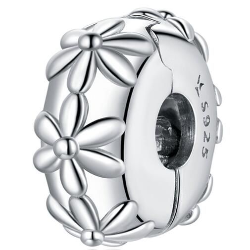 925 Sterling Silver Clip Charm Beads