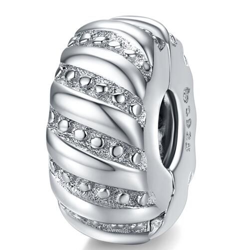 925 Sterling Silver Clip Charm Beads