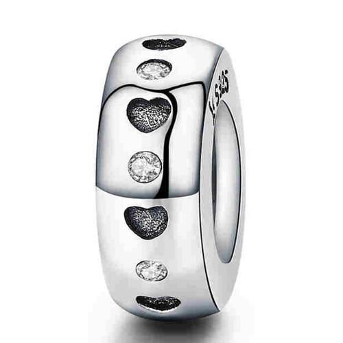 925 Sterling Silver Spacer Charm