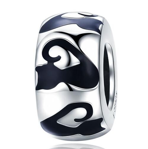 925 Sterling Silver Spacer Charm