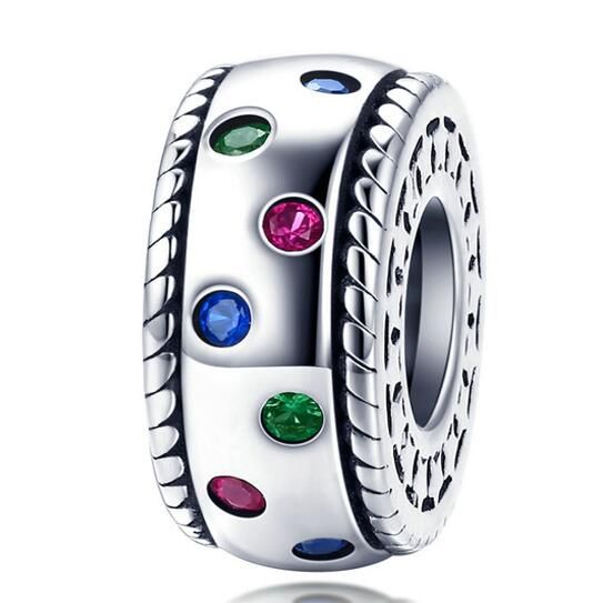 925 Sterling Silver Spacer Charm