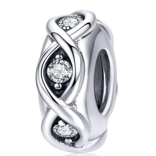 925 Sterling Silver Spacer Charm